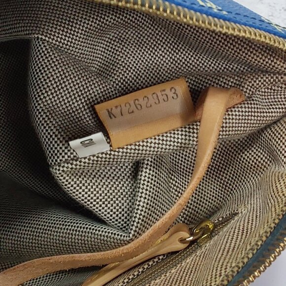 DOONEY & BOURKE SIGNATURE BLUE DOMED SATCHEL/CROSSBODY BAG 5-PIECE COMPLETE SET - Picture 11 of 14